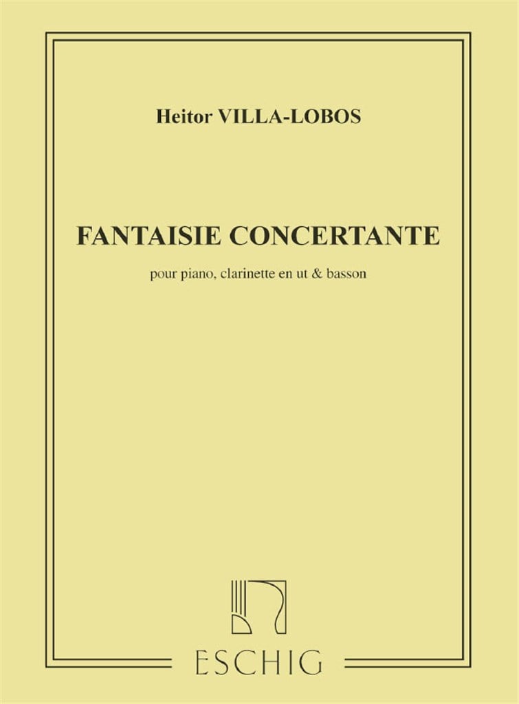 Villa-Lobos Fantaisie Concertantecl-Basson-Piano